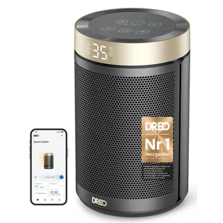 DREO Heizlüfter 1500 W Gold