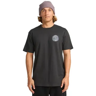 BILLABONG Crayon Wave", Kurzarm-t-shirt - washed Black - M,