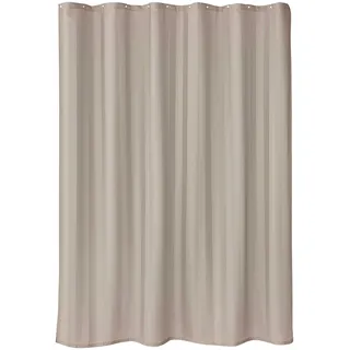 KLEINE WOLKE Duschvorhang Stripia 180 x 200 cm beige