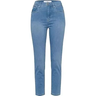 BRAX Damen Style Mary Ultralight Denim Verkürzte Five-Pocket-Jeans Jeans, Used Light Blue, 26W / 30L EU