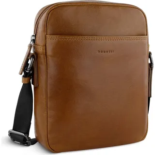 bugatti Leder Umhängetasche Savona Crossover Bag Cognac hellbraun - Hellbraun
