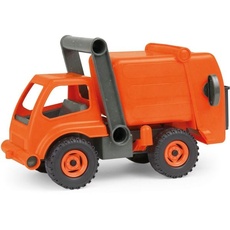 Bild LENA® 04216 - EcoActives Müllwagen, orange/grau, L/B/H 30x14x17 cm