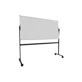 Legamaster mobiles Whiteboard UNITE 2,0 x 1,0 m weiß, schwarz lackierter Stahl