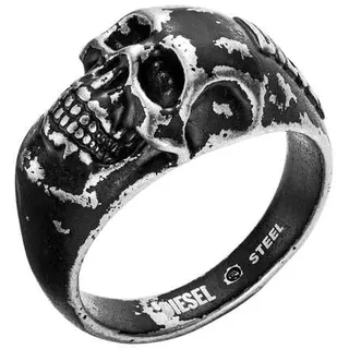 Diesel Herren Edelstahl Nugget-Ringe