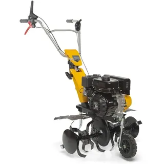 STIGA SRC 775 RG Benzin-Rotationsfräse - 182 cc Viertakt-Benzinmotor, 75 cm Arbeitsbreite, 26 cm Tiefe, 6 Metallrotoren, Vorderer Griff, Transportrad