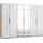 Drehtürenschrank Level by fresh to go 300 x 216 x 58 cm Braun/Weiß