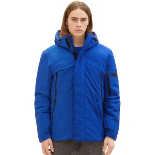TOM TAILOR Denim Herren Technical Winterjacke mit Kapuze