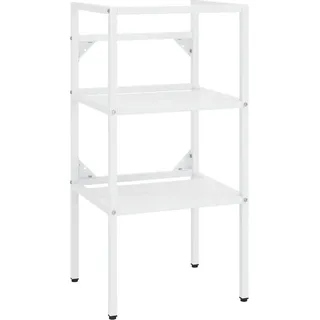 vidaXL Badezimmer Waschtischgestell Weiß 40x38x83 cm Eisen - Weiß