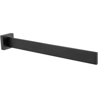 BERNSTEIN® Handtuchhalter HH39 Edelstahl - Handtuchstange zur Wandmontage - Farbe wählbar (Schwarz (Matt)