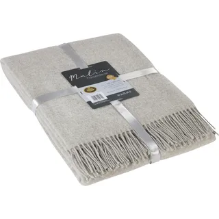 Gözze Fransendecke Malin Uni Kuscheldecke 150 x 200 cm Silber