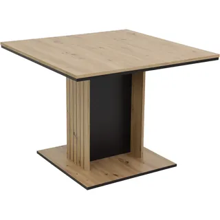 Hela Säulen-Esstisch »RAUL« 1 Stk. tlg. Säulengestell,Synchronauszug,Akustik-Optik,Holzwerkstoff