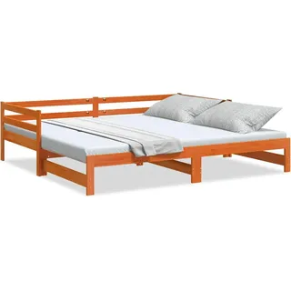 vidaXL Tagesbett 80 x 200 cm Braun