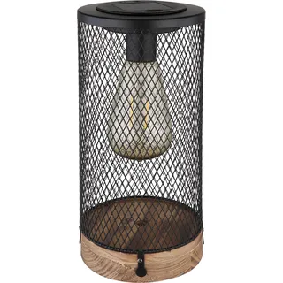 LED Solarleuchte GLOBO LIGHTING "SOLAR", beige (naturfarben), 1, 1 Stk., Leuchten, LED Solarleuchte, Solarlampe für Garten, Toller Lichteffekt, Terrasse, Balkontisch