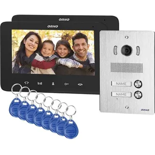 Mehrfamilien-Videosprechanlage INDI MULTI P OR-VID-VP-1072/B schwarz