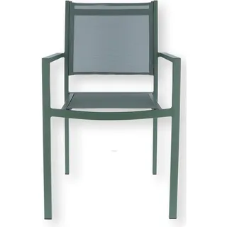 JAN KURTZ Fiam Aria Stapelsessel 54 x 54 x 88 cm grün