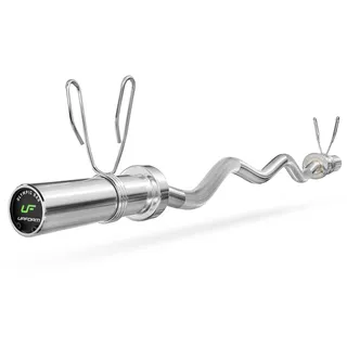 UpForm Olympische SZ-Hantelstange 120 cm Silber