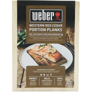 Weber Räucherbrett 11 x 15 cm Holz braun
