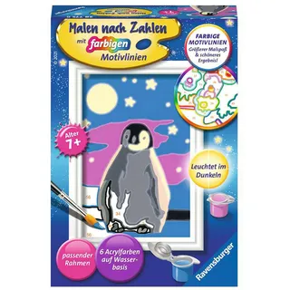 Ravensburger Malen nach Zahlen Kleiner Pinguin