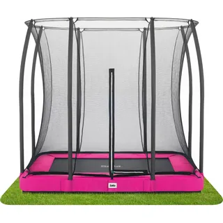 Salta Trampolin Comfort Edition Ground 214 x 153 cm Pink