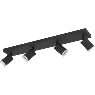 EGLO Melitello-Z 4 RGB/CCT rechteckig schwarz