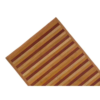 BIANCHERIAWEB Bamboo Degradè Läufer für die Küche, schmutzabweisend, Bambus, rutschfest, Läufer für die Flur, strapazierfähig