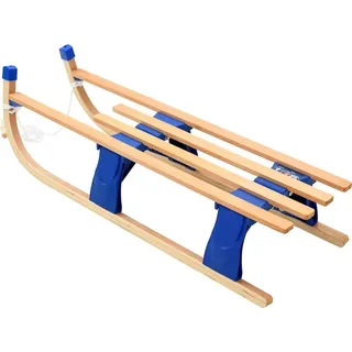 vidaXL Klappschlitten Holz 110 cm - Beige