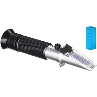 Sixtol Brix Refraktometer für Fruchtkonzentrate AT 32 | 0-32% Brix | Handrefraktometer für Zuckersirup, Fruchtmarmelade, Melasse, Fruchtsäfte | ATC Refraktometer | Automatische Temperaturkompensation