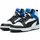 Rebound V6 Sneaker, Black White Team Royal, 44 EU