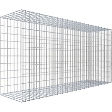 Bild Gabione, silbergrau, Maschenweite 5 x 10 cm