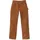 Iconic B01 Firm Duck Double-front Dungaree carhartt brown BRN W48 L32