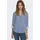 ONLYASMIN Hemdbluse Blau S