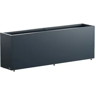 Herstera Garden Metall-Pflanzkübel Cube 30 cm x 150 cm x 50 cm Anthrazit