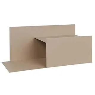 Broste Copenhagen Wandregal, Beige, 53 x 24 x 22 cm