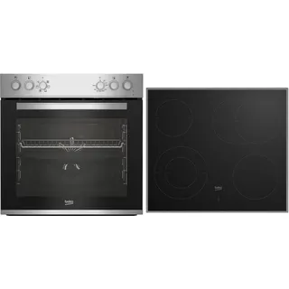Beko BBUE12020X Einbau-Herd-Set