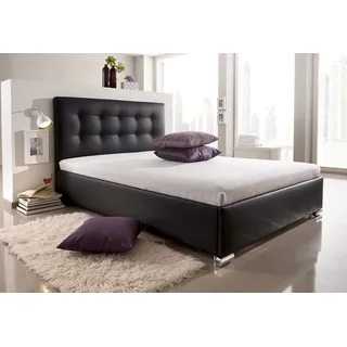 MAINTAL Polsterbett, Made in Germany schwarz 107 cm x 212 cm x 107 cm