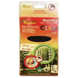 BR Moskitonetz, magnetisch, 150 x 130, Schwarz