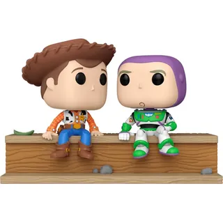 Funko Pop! Disney Rides: Toy Story 30th Anniversary - Woody and Buzz #1599 movie moment - Grün
