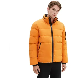 Tom Tailor 1037333 Puffer Jacke - Tomato Cream Orange - XL