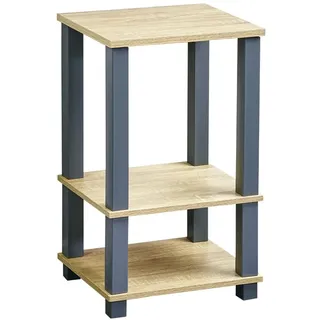 KESPER Standregal 34 x 29 x 58,5 cm Somona Eiche Dekor/Grau