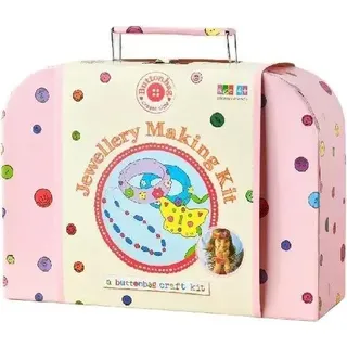Buttonbag Schmuckkoffer Bastelset für Kinder - kreatives Spielzeug