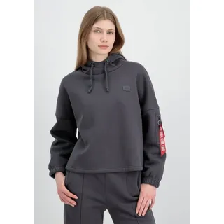 Alpha Industries Hoodie grau S
