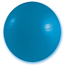 GIMA - Widerstandsball, Gymnastikball, für Rehabilitation, Dynamisches Training, Yoga, Pilates, Bürostuhl, Farbe Blau, Durchmesser 75 cm, Widerstandsstufe 136 kg