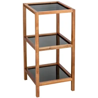 Wenko Bad- und Wohnregal Fondi 3 Etagen 36 cm x 79 cm x 36 cm Akazie