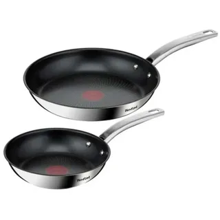 Komplette Pfanne 20 cm 26 cm Tefal Intuition - Silber
