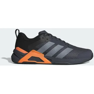 adidas Dropset Control Training Shoes aurora onix-grey-lucid orange (AE5U) 5.5