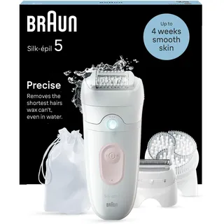 Braun Silk-épil 5 5-060 Weiß/Flamingorosa