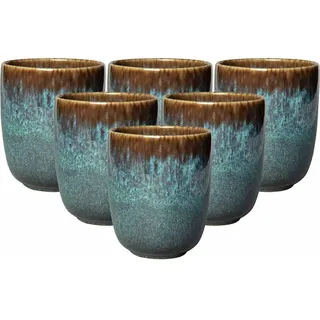 Villeroy & Boch Kaffeetasse 0,4 l Blau 6 St.