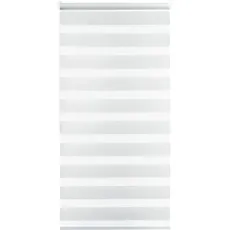 Good Life Doppelrollo »Alina 1«, blickdicht, ohne Bohren, individuelle Lichtregulierung, unifarben, Montage mit Klemmträgern, weiß