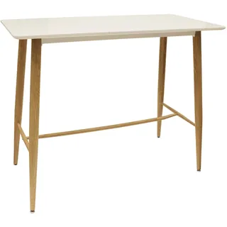 HOME DECO FACTORY Essen Sie Stehtisch, 115cm x 60cm x 102cm, Weiß