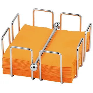 APS Serviettenhalter -BAR-, 14 cm, H: 6,5 cm, Metall verchromt, für 50 Cocktailservietten